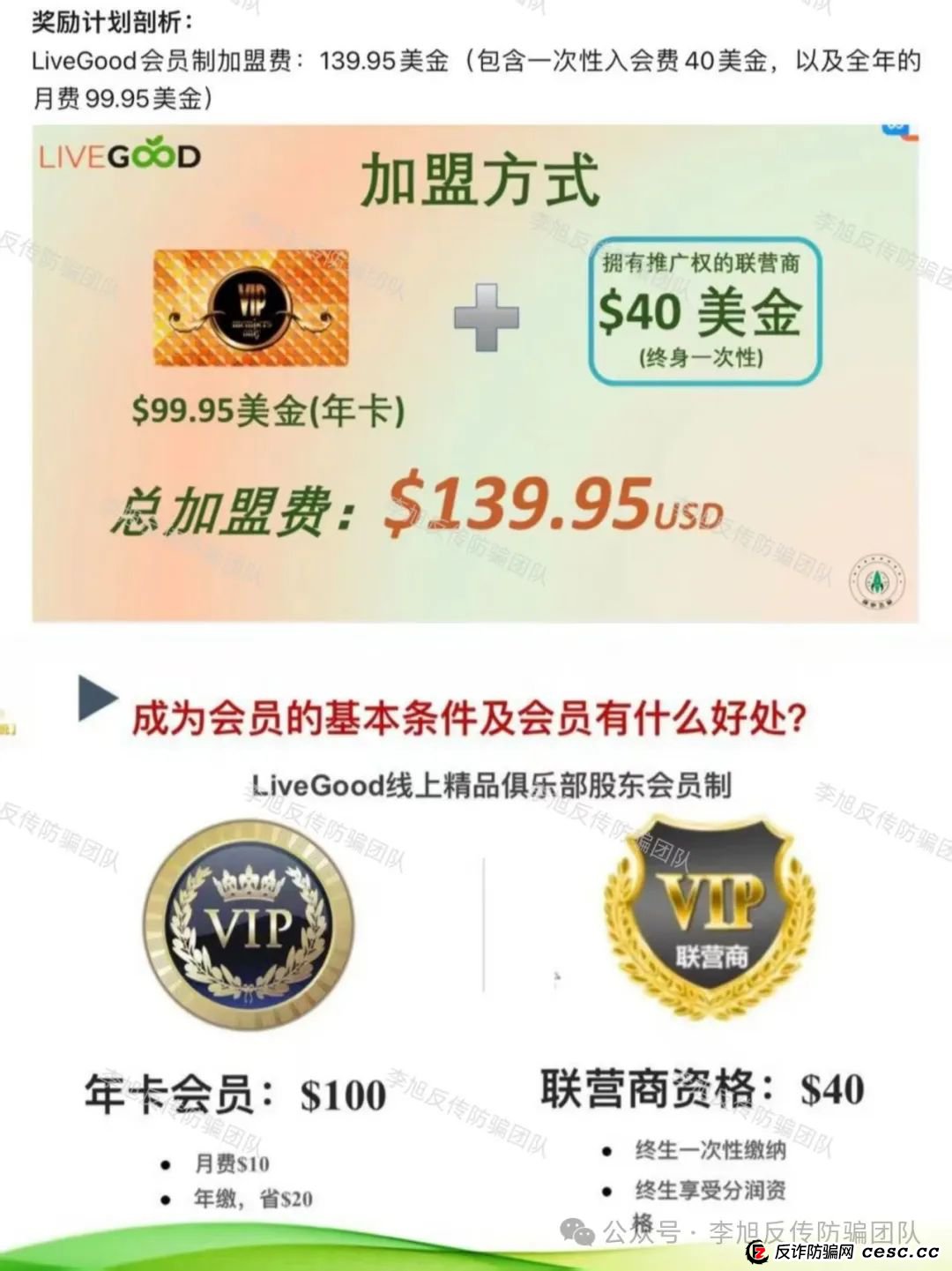【揭秘】美商“LiveGood”的创业神话,实则暗藏大危机! 【揭秘】美商“LiveGood”的创业神话,实则暗藏大危机!